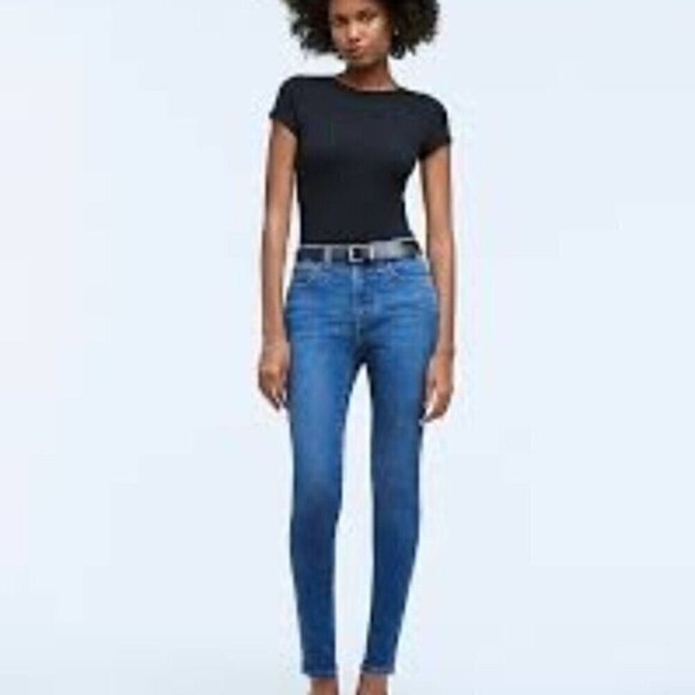 Madewell10" High-Rise Roadtripper Authentic Skinny Jeans in Faulkner Wash 27
